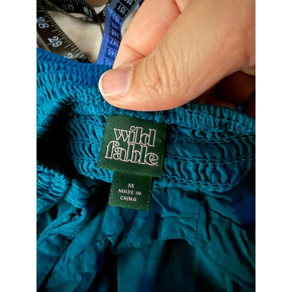 Teal Romper By Wild Fable Size Medium - Picture 4 of 6